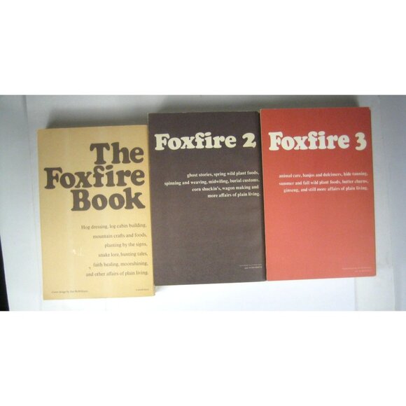 The Foxfire Book Set Of 3 Volumes 1 to 3 Eliot Wigginton - Picture 6 of 16